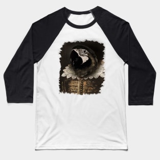 Old Shakespeare Parrot Poet Baseball T-Shirt